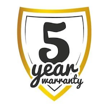 5 Year Warranty